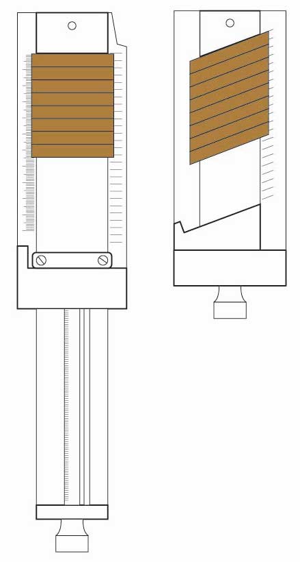 A Ludlow compsoing stick