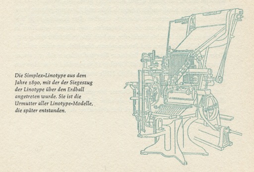 German edition of the 'Chronicle of the Linotype'